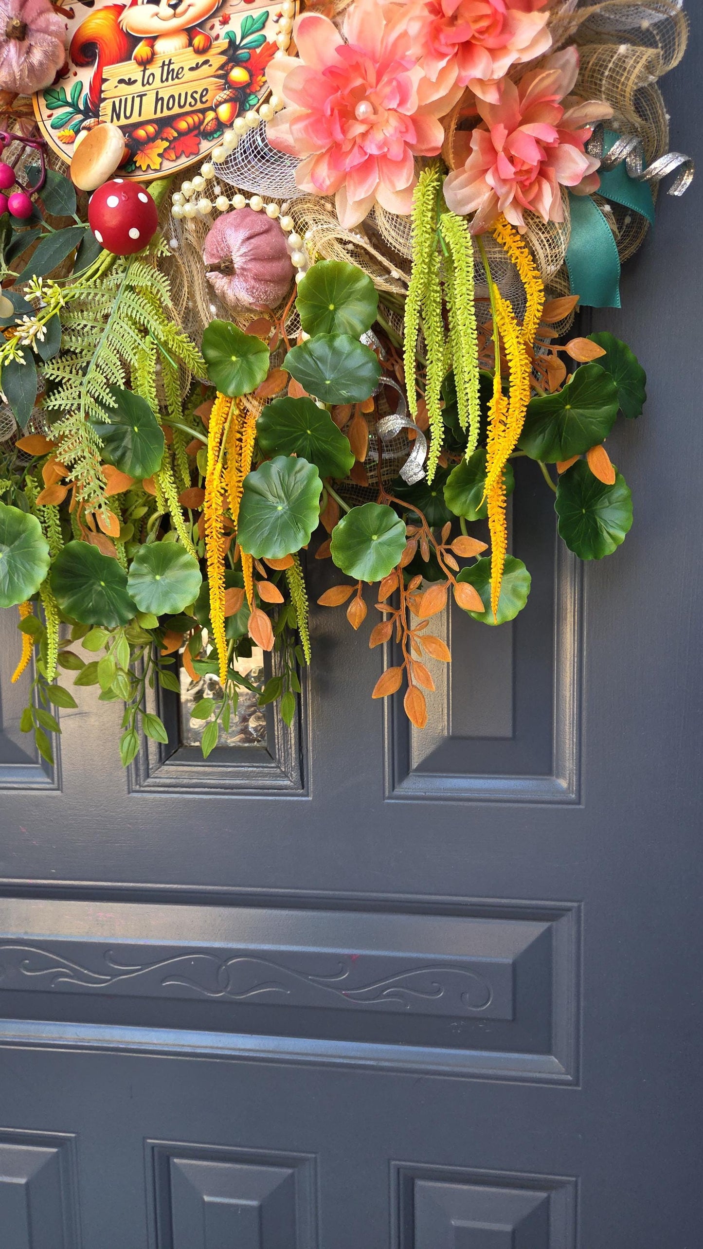 Nut House Fun welcome wreath