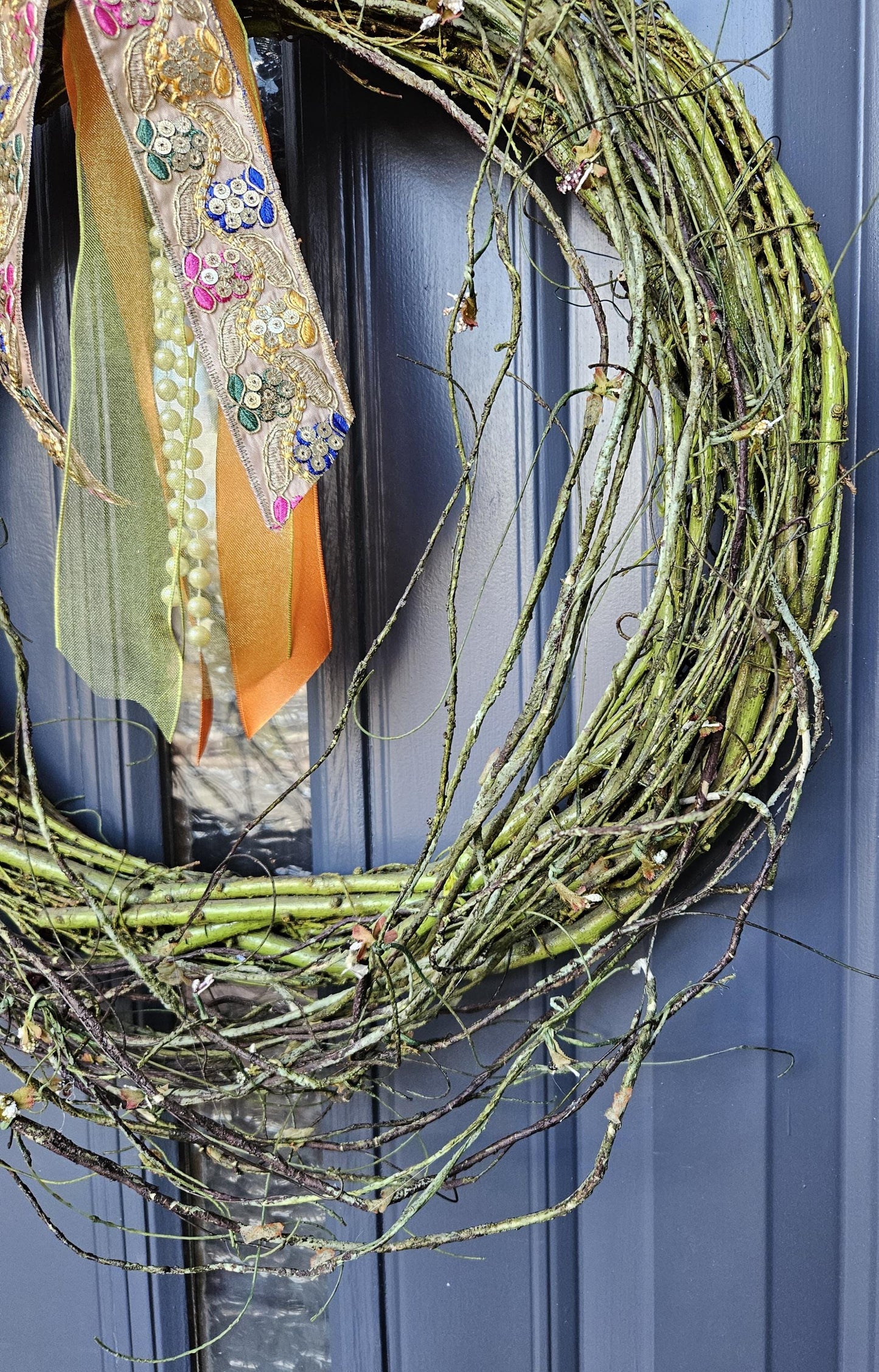Simplicity is Best wreath