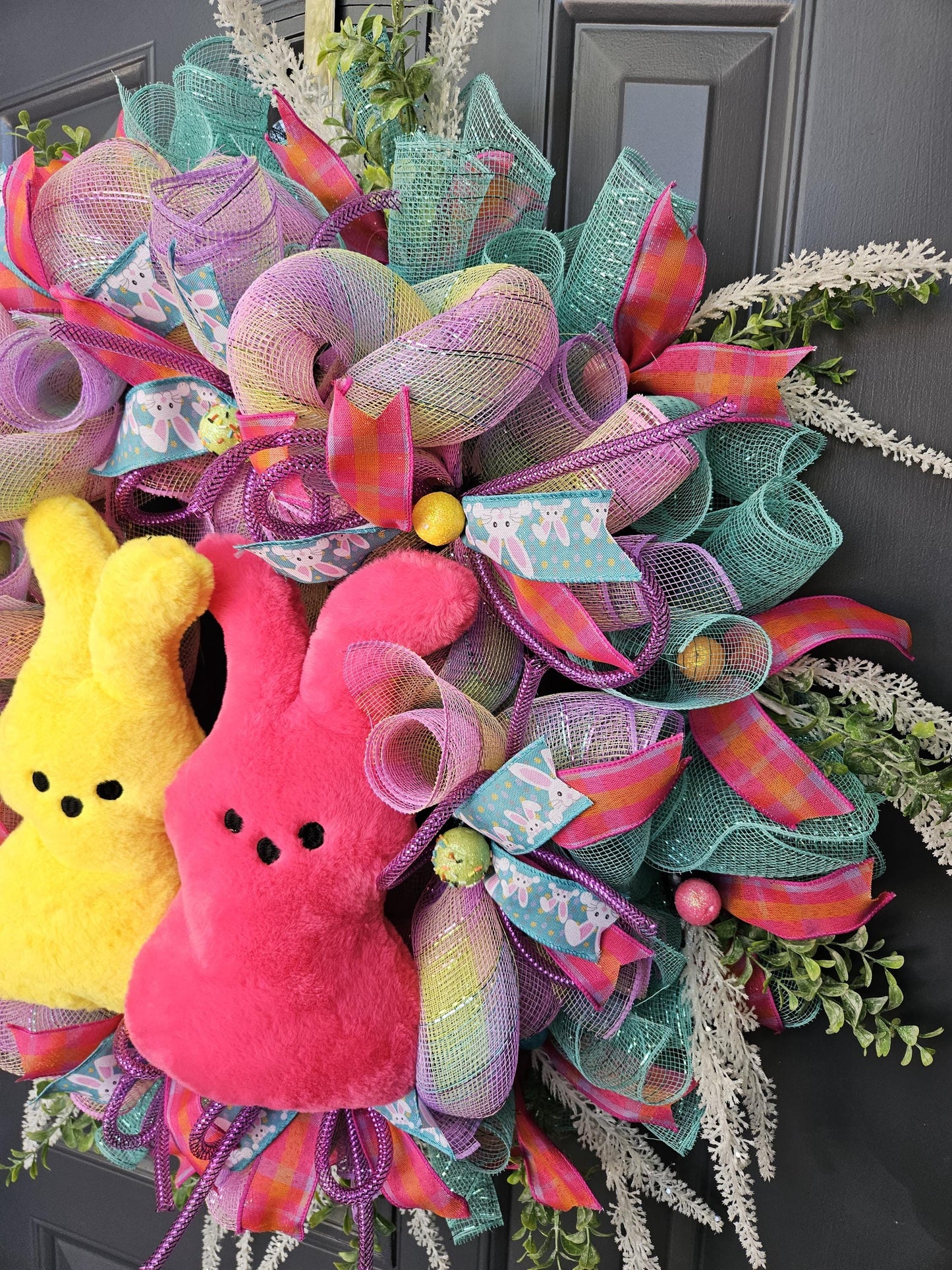 2 Peeps wreath