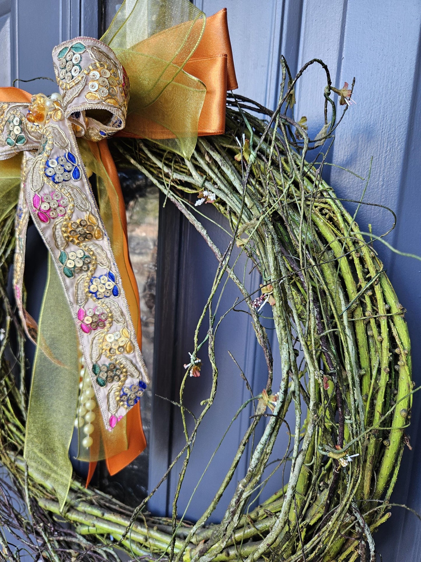Simplicity is Best wreath