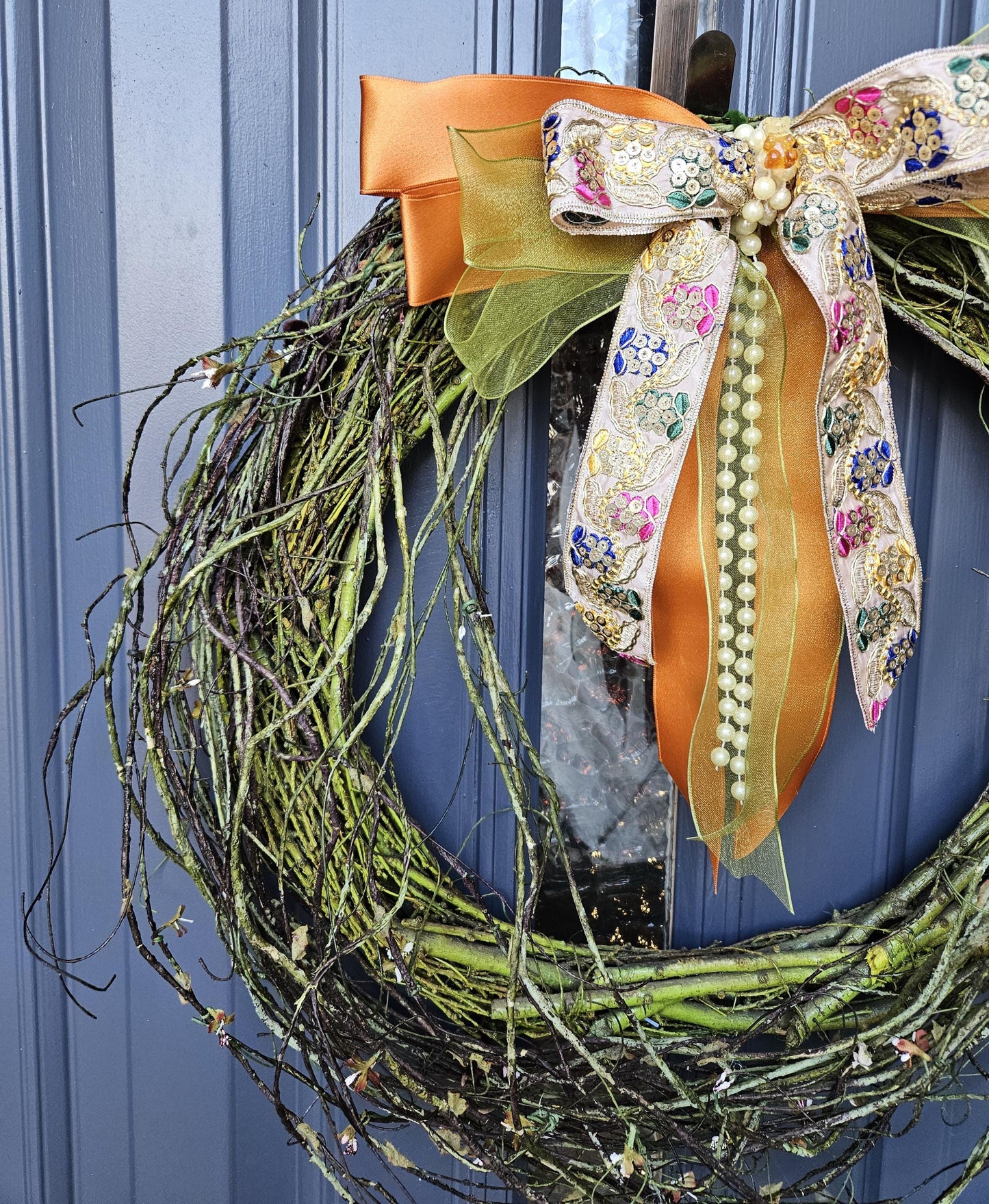 Simplicity is Best wreath