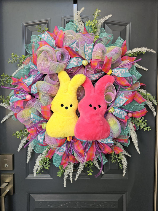 2 Peeps wreath